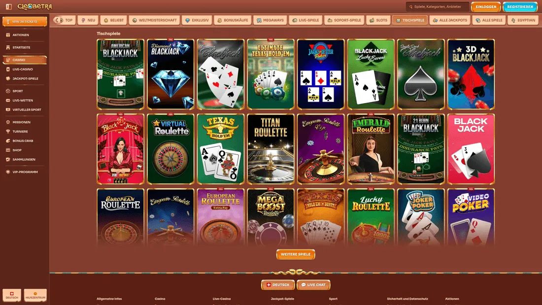 Roulette im Online Casino