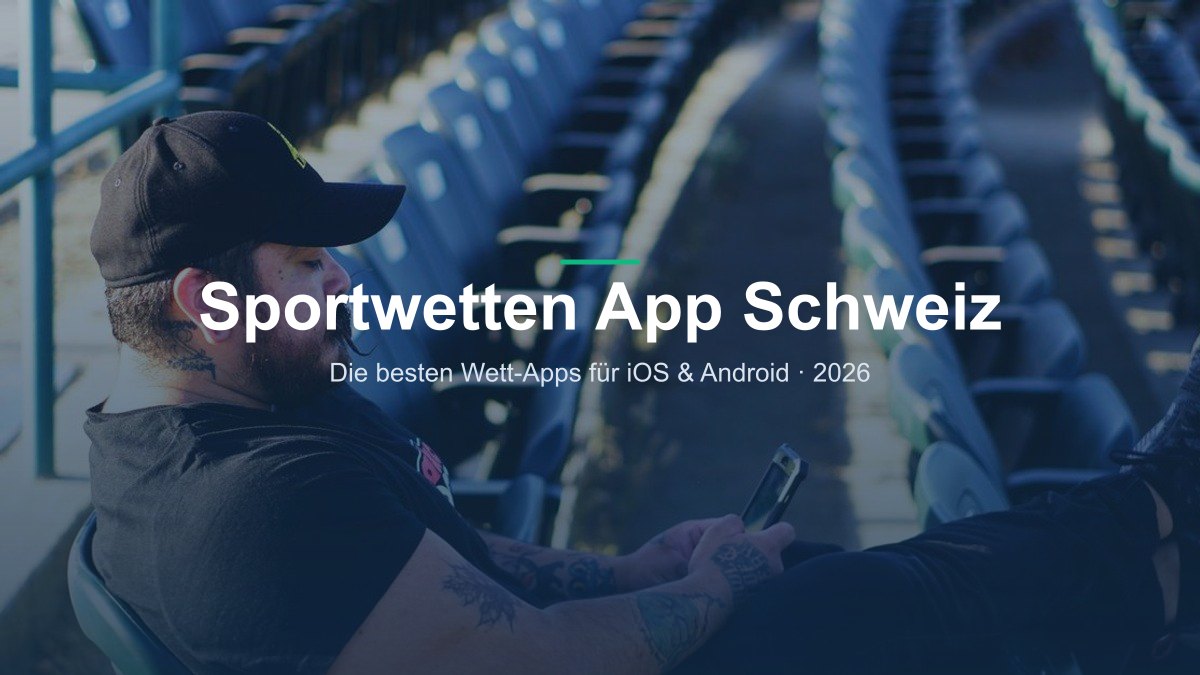 Mobile Sportwetten per App auf dem Smartphone in der Schweiz