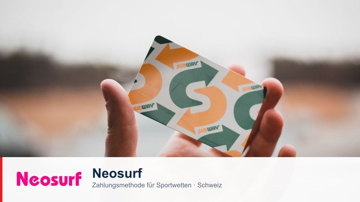 Neosurf als Zahlungsmethode für Sportwetten in der Schweiz