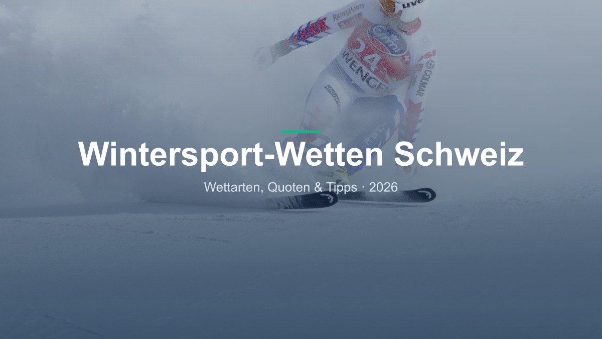 Wintersport-Wetten Schweiz — Wettratgeber