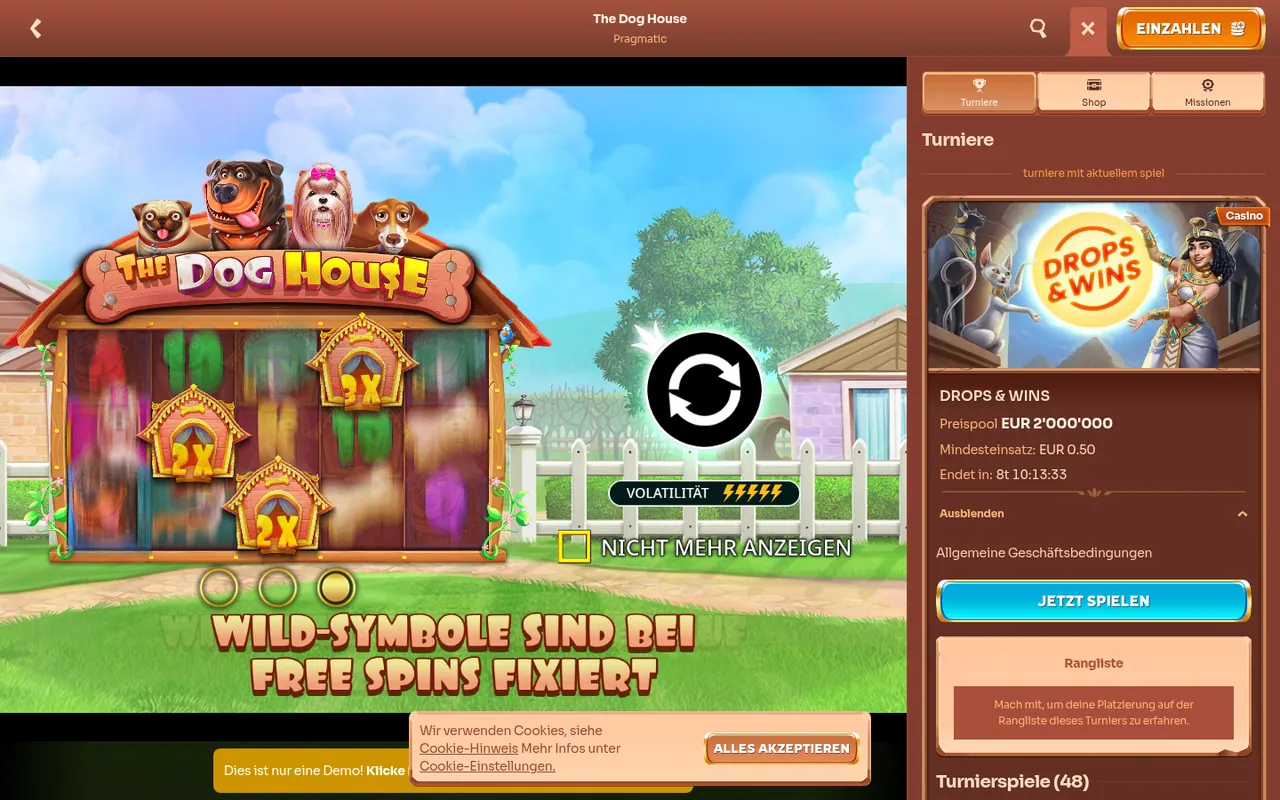 The Dog House — Spielrunde