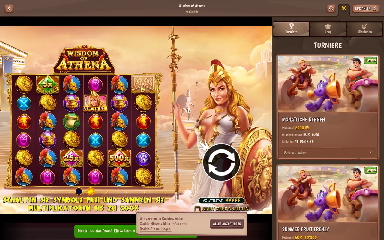 Wisdom of Athena — Spielrunde