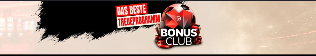 Bahigo Bonus Club Banner mit dem Slogan Das beste Treueprogramm